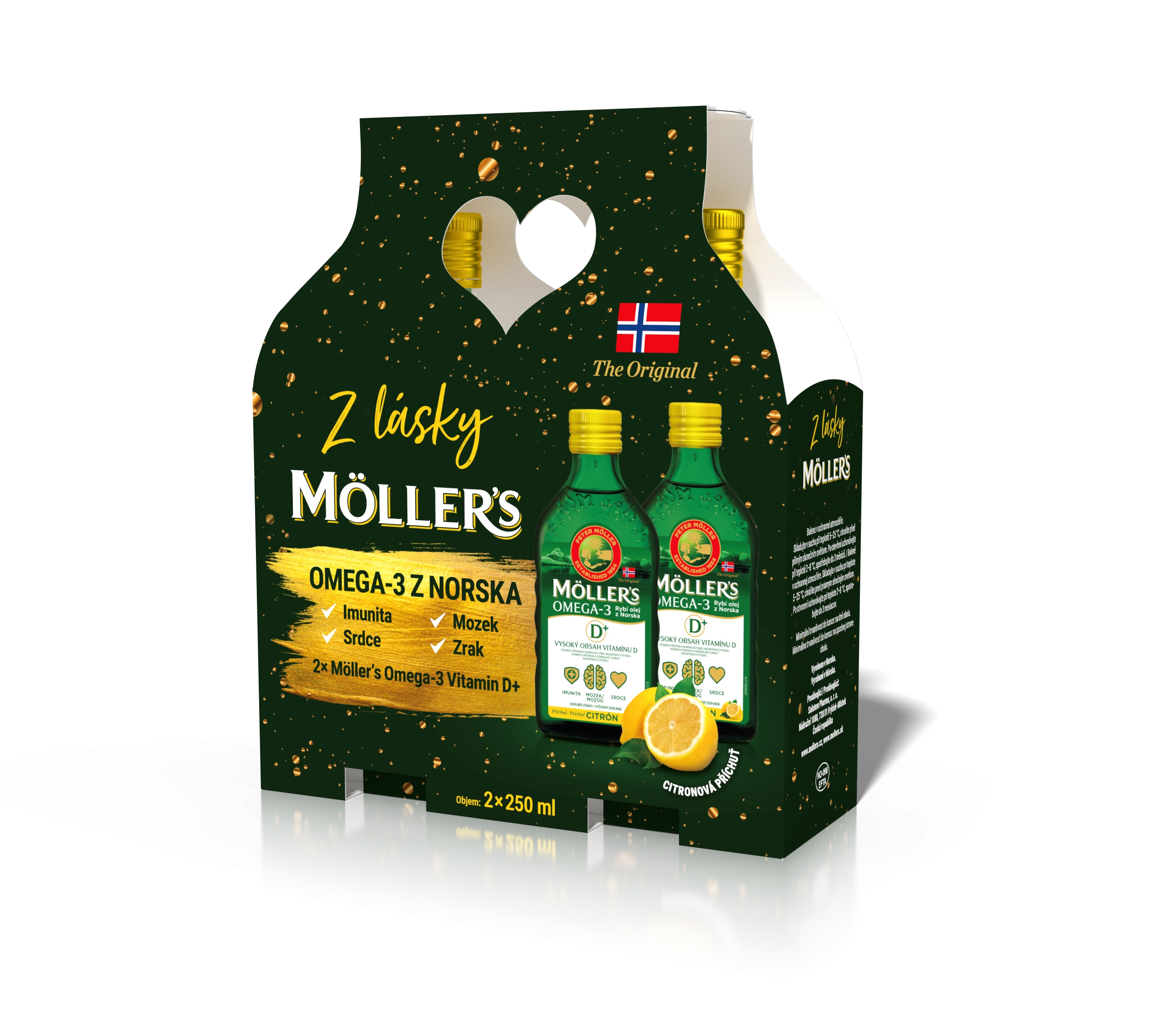 vizu darkove baleni Mollers 2x250ml CZE-CLO P1 WEB Siln&aacute; imunita, zdrav&eacute; srdce a lep&scaron;&iacute; paměť